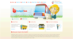 Desktop Screenshot of budgetbus.ie